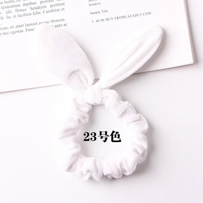 Velvet Scrunchie Women Girls Elastic Hair Rubber Bands Accessories Gum For Women Tie Hair Ring Rope Ponytail Holder Headdress