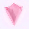Satin Handkerchief For Men Candy Color Mens Suits Pocket Square Business Chest Towel Hanky Suit Napkin Solid  Sale