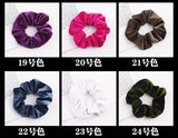 Velvet Scrunchie Women Girls Elastic Hair Rubber Bands Accessories Gum For Women Tie Hair Ring Rope Ponytail Holder Headdress