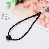 Korean Fashion Elastic Hair Bands DIY Flower Hairband Round Hoop Cute Ribbon Ball Scrunchies 100Pcs/Lot Girls Hair Accessories