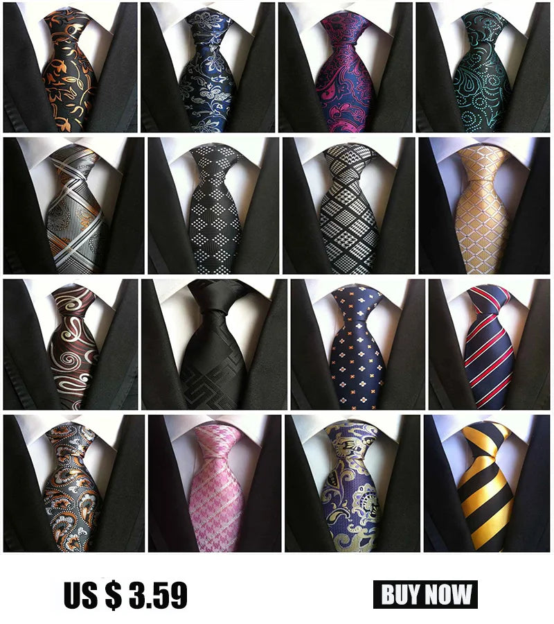 Mans 6cm Skinny Ties Striped Plaid Neckties Fashion Tie Jacquard Classics Business Mens Wedding Party  Dress Woven Slim Tie