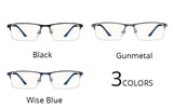 Men's Blue Light Blocking Glasses for Computer Eyeglasses Blaulicht Gaming Protection Blue Ray Goggles Anti Radiation Antiglare