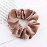 Velvet Scrunchie Women Girls Elastic Hair Rubber Bands Accessories Gum For Women Tie Hair Ring Rope Ponytail Holder Headdress