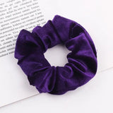 Velvet Scrunchie Women Girls Elastic Hair Rubber Bands Accessories Gum For Women Tie Hair Ring Rope Ponytail Holder Headdress