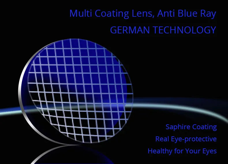 Men's Blue Light Blocking Glasses for Computer Eyeglasses Blaulicht Gaming Protection Blue Ray Goggles Anti Radiation Antiglare