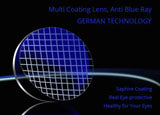 Men's Blue Light Blocking Glasses for Computer Eyeglasses Blaulicht Gaming Protection Blue Ray Goggles Anti Radiation Antiglare