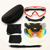 Sports Sunglasses 2 Lens Kit Classic Brand Eyeshield UV400 Outdoor Glasses Men Women