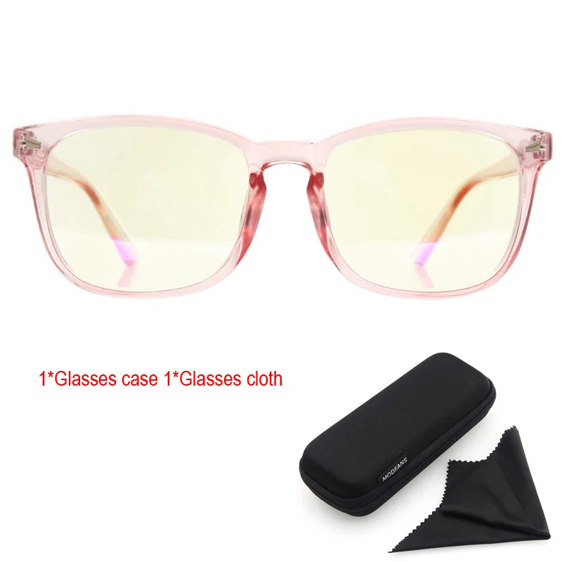Blue Light Blocking Reading Glasses Women Stylish Square Readers Men UV Protection Magnifying Glasses Anti Glare 0 Degree
