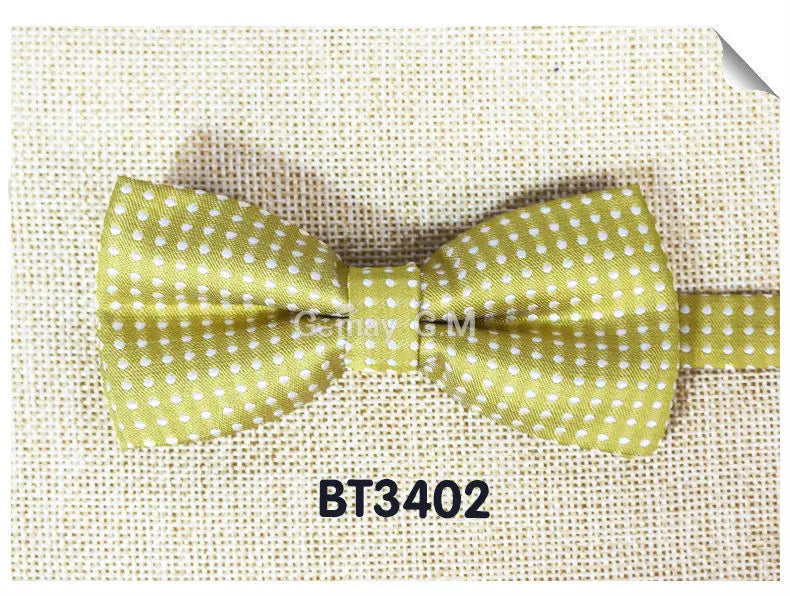 NEW Dots Children Bowtie Fashion Neckwear Adjustable Unisex Bow Tie for Boy and Girl Polyester Pre-Tied