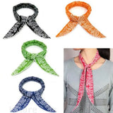 5 Styles Summer Neck Cooler Scarf Summer Body Ice Cool Cooling Wrap Tie Refreshing Bandana Headband Multifunction Wrist Towels