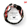 Korean Style Summer Lovely Hairband Women Hair Accessories Turban Twist Cross Headwrap Girl Floral Elastic Knotted Headwear