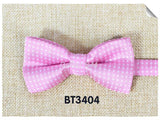 NEW Dots Children Bowtie Fashion Neckwear Adjustable Unisex Bow Tie for Boy and Girl Polyester Pre-Tied