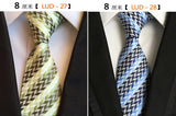 68 Colors NEW 8cm Tie for Man  Tie Luxury Striped Flower Business Neck Tie Suit Cravat Wedding Party Necktie Men Gift