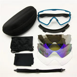 Sports Sunglasses 2 Lens Kit Classic Brand Eyeshield UV400 Outdoor Glasses Men Women
