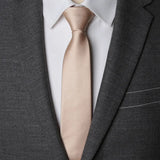 Men Necktie Zipper Lazy Tie Fashion Solid 6cm Ties Business for Man Gravatas Handkerchief Bowtie Mens Wedding Shirt Accessories