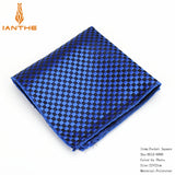 Brand New Men's Classic Plaid Ties For Men Necktie Suits Wedding Neck Tie For Business Cravats 5cm Pocket square Necktie sets