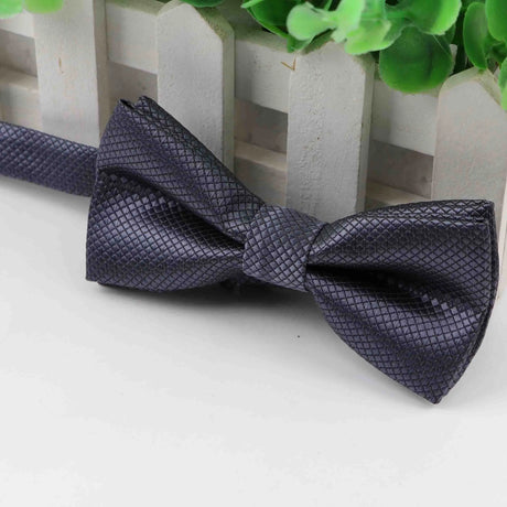 Children Polyester Bowtie Classic Solid Color Butterfly Wedding Party Necktie Kid Suit Tuxedo Dicky Pet Bow Tie