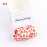 6PCS/Sett Cute Girls Elastic Hair Bands Scrunchies Ponytail Holder Rubber Bands Hair Ties Sweet Kids Hair Rope Hair Accessories
