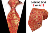 New Design Paisley Plaid Jacquard Woven Silk Mens Ties Neck Tie 8cm Striped Ties for Men Business Suit Business Wedding Party