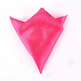 Satin Handkerchief For Men Candy Color Mens Suits Pocket Square Business Chest Towel Hanky Suit Napkin Solid  Sale