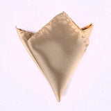 Satin Handkerchief For Men Candy Color Mens Suits Pocket Square Business Chest Towel Hanky Suit Napkin Solid  Sale