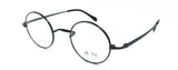 Pure Titanium Vintage 45mm Small Round Eyeglass Frames Full Rim Rx able Glasses