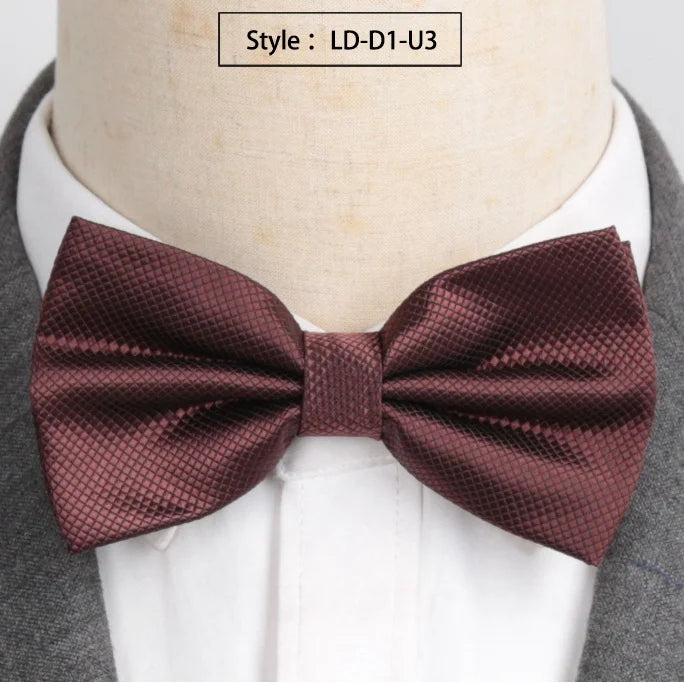 XGVOKH Men Ties Fashion Butterfly Party Wedding Bow Tie for Boys Girls Candy Solid Color Bowknot Wholesale Accessories Bowtie