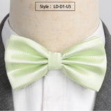 XGVOKH Men Ties Fashion Butterfly Party Wedding Bow Tie for Boys Girls Candy Solid Color Bowknot Wholesale Accessories Bowtie