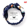 Korean Style Summer Lovely Hairband Women Hair Accessories Turban Twist Cross Headwrap Girl Floral Elastic Knotted Headwear