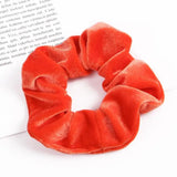 Velvet Scrunchie Women Girls Elastic Hair Rubber Bands Accessories Gum For Women Tie Hair Ring Rope Ponytail Holder Headdress