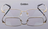 Full Rim Pure Titanium Eyeglasses Frame for Men Optical Glasses Frame Prescription Eyewear Spectacles 9867 Alloy Fashion Frame