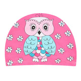 Children Cartoon Swimming Cap Kids Elastic Fabric Swiming Pool Water Sport Protect Ears Hat Swim Bathing Hats Caps Boys Girls