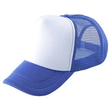 1 Piece Custom Logo Mesh Hats Men's Relaxation Hat Cheap Adult Adjustable Polyester Baseball Caps Students Hat Free Design