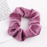 Velvet Scrunchie Women Girls Elastic Hair Rubber Bands Accessories Gum For Women Tie Hair Ring Rope Ponytail Holder Headdress