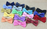 NEW Dots Children Bowtie Fashion Neckwear Adjustable Unisex Bow Tie for Boy and Girl Polyester Pre-Tied