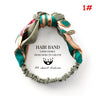 Korean Style Summer Lovely Hairband Women Hair Accessories Turban Twist Cross Headwrap Girl Floral Elastic Knotted Headwear