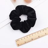 Velvet Scrunchie Women Girls Elastic Hair Rubber Bands Accessories Gum For Women Tie Hair Ring Rope Ponytail Holder Headdress