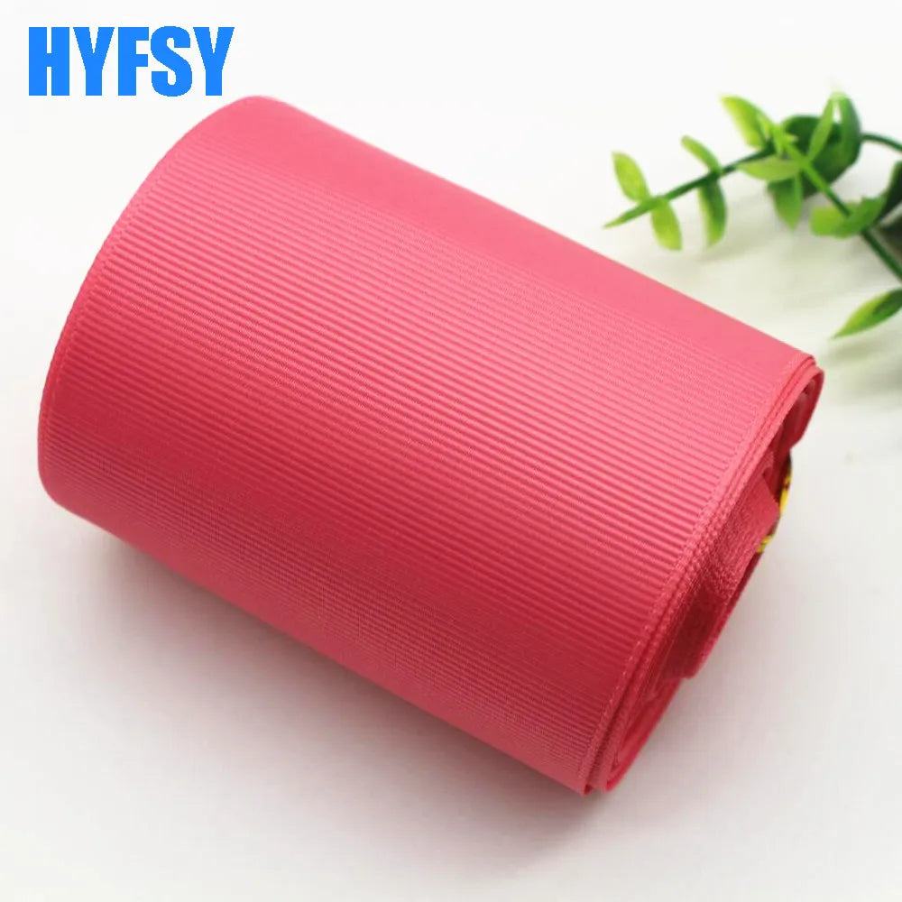 10 Yards 3 '75mm single color ribbon  DIY handmade materials gift wrapping headwear Grosgrain Double sided grosgrain