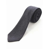 JEMYGINS Original High Quality Cotton 2.4'' Skinny Plaid Solid Cashmere Tie Wool Men Neck Tie For Youth Working Meeting