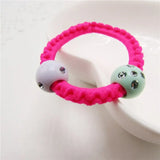 5pcs/lot Hair rubber band accessories cheapest rezinochki wholesale fluorescence candy colors hair elastics
