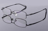 Full Rim Pure Titanium Eyeglasses Frame for Men Optical Glasses Frame Prescription Eyewear Spectacles 9867 Alloy Fashion Frame
