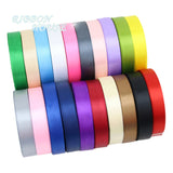 (25 yards/roll) 1/2" (12mm) Single Face Satin Ribbon Webbing Gift Christmas DIY Hair accessories and wedding decorations Ribbons