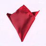 Satin Handkerchief For Men Candy Color Mens Suits Pocket Square Business Chest Towel Hanky Suit Napkin Solid  Sale