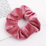 Velvet Scrunchie Women Girls Elastic Hair Rubber Bands Accessories Gum For Women Tie Hair Ring Rope Ponytail Holder Headdress