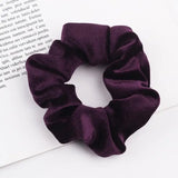 Velvet Scrunchie Women Girls Elastic Hair Rubber Bands Accessories Gum For Women Tie Hair Ring Rope Ponytail Holder Headdress