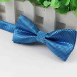 Children Polyester Bowtie Classic Solid Color Butterfly Wedding Party Necktie Kid Suit Tuxedo Dicky Pet Bow Tie