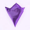 Satin Handkerchief For Men Candy Color Mens Suits Pocket Square Business Chest Towel Hanky Suit Napkin Solid  Sale