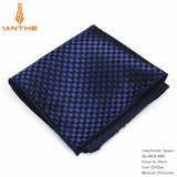 Brand New Men's Classic Plaid Ties For Men Necktie Suits Wedding Neck Tie For Business Cravats 5cm Pocket square Necktie sets