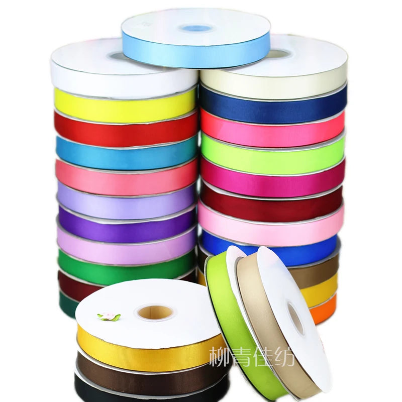 (100 yards/roll) Grosgrain Ribbon Wholesale gift wrap decoration Christmas ribbons