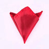 Satin Handkerchief For Men Candy Color Mens Suits Pocket Square Business Chest Towel Hanky Suit Napkin Solid  Sale